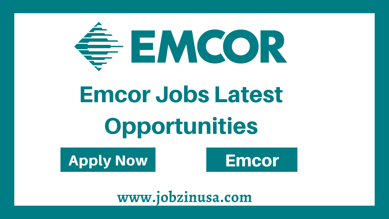 Emcor Jobs Latest Opportunities