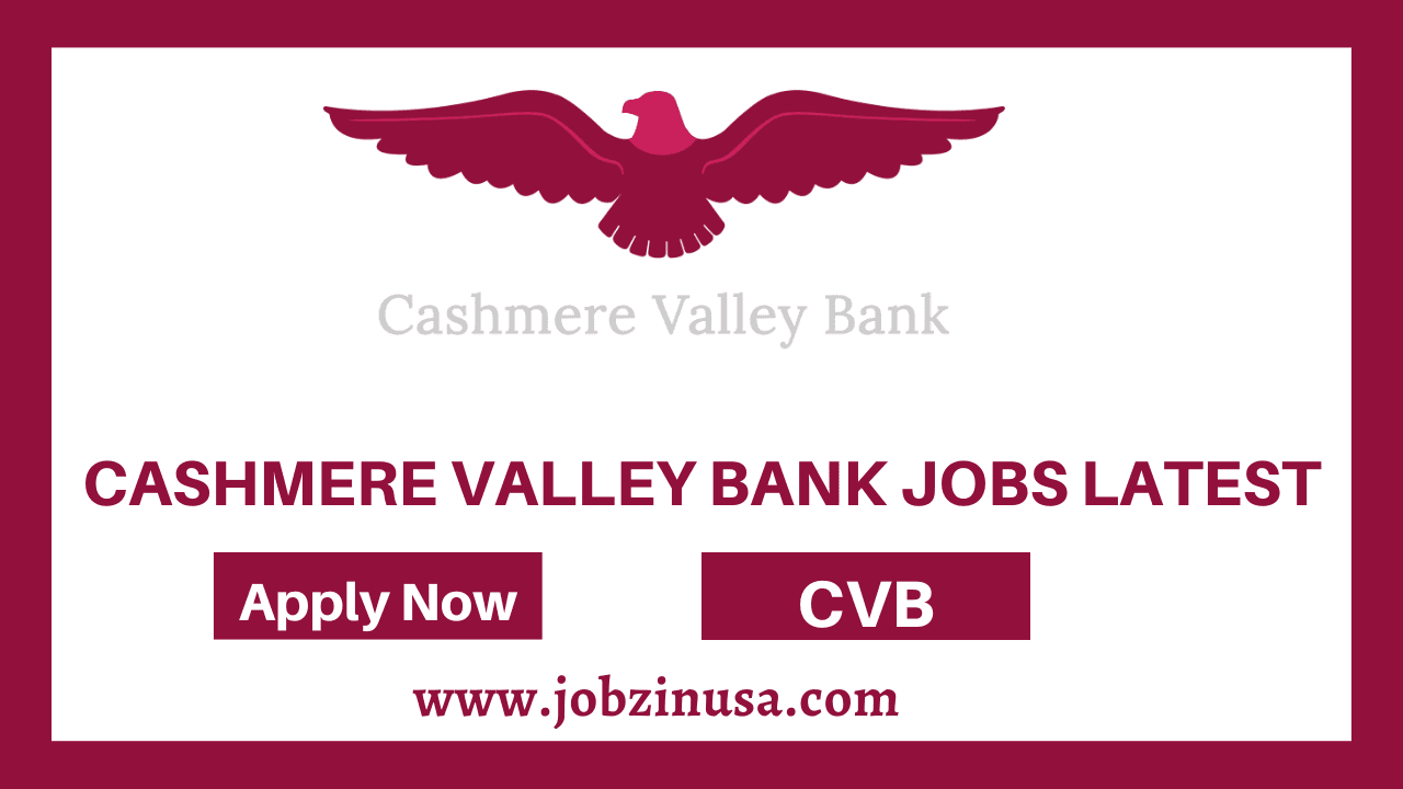 Cashmere Valley Bank Jobs