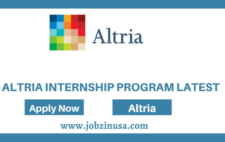 Altria Internship 2025 Newest Internships