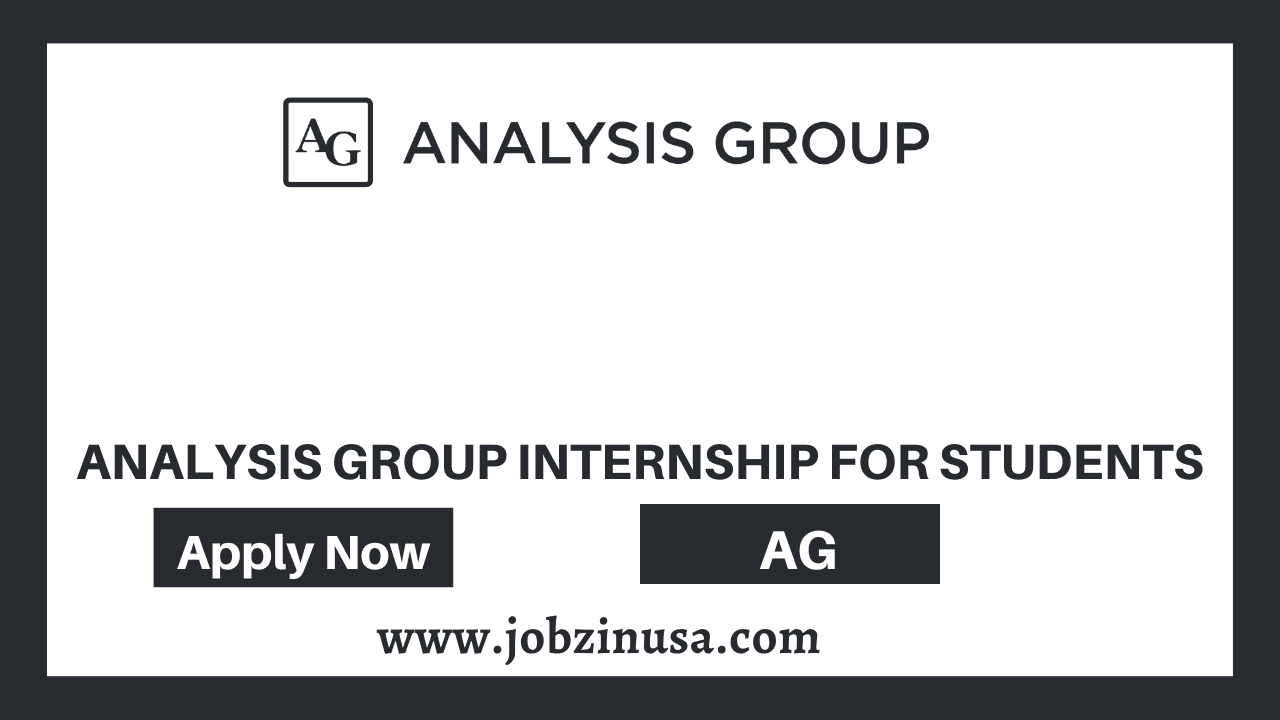 Analysis Group Internship